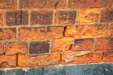 weathered brick wall