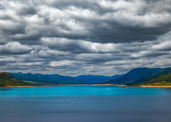 lake in the mountains