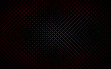 Dark abstract background with red corners. Simple vector illustration
