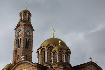 Church of the Christ the Saviour in Banja Luka downtown