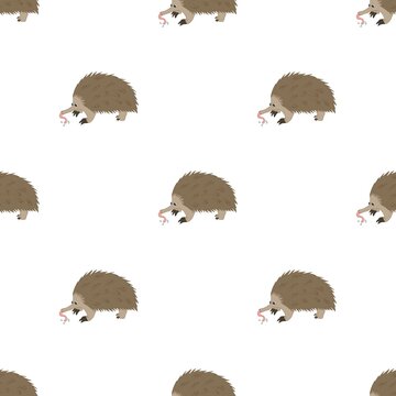 Anteater pattern seamless background texture repeat wallpaper geometric vector