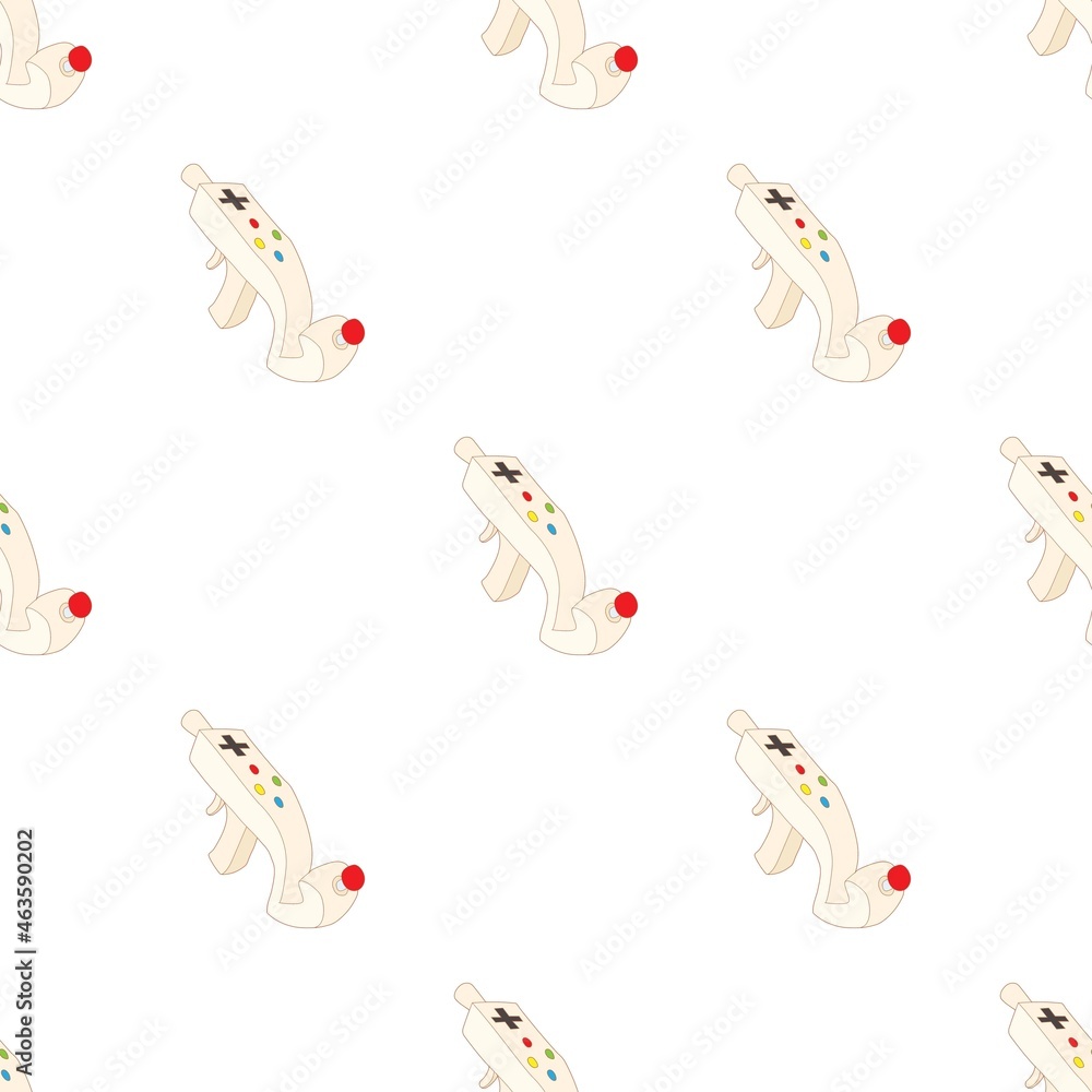 Poster controller for video games pattern seamless background texture repeat wallpaper geometric vector