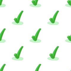 Green check mark pattern seamless background texture repeat wallpaper geometric vector