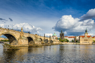 Obraz premium Charles Bridge in Prague, Czech Republic
