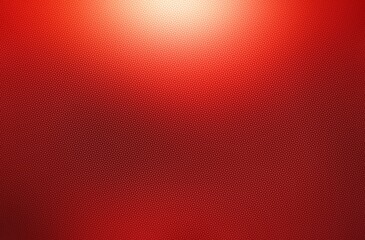 Designer grid pattern cover red polished backdrop. Top lighting.