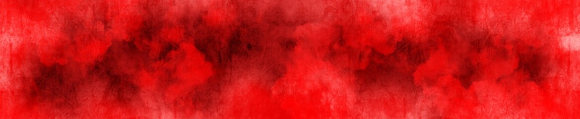 Abstract background painting art with red and black grunge paint brush for presentation, website, halloween poster, wall decoration, or t-shirt design.