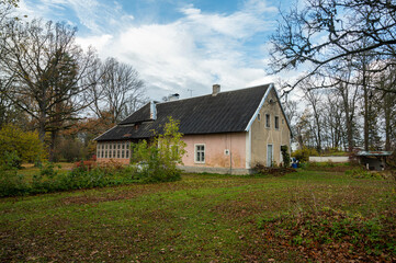 Plakat maison in estonia