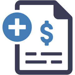 Fototapeta premium medical bill