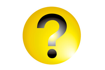 質問のコンセプト。疑問符のアイコン。クエスチョンマーク。