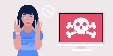 Computer virus concept