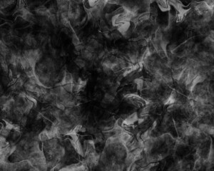Fototapeta premium Abstract black and white grey fluid art liquid acrylic paint background 