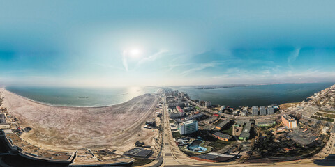 Mamaia the most spectacular black sea beach in Romania that attracts thousands of tourists each...