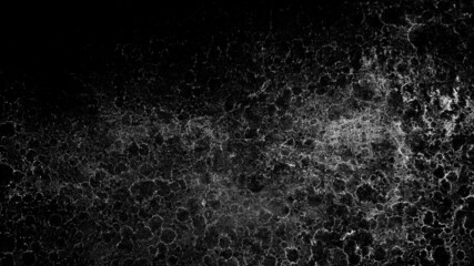 black texture background of old concrete. grunge background