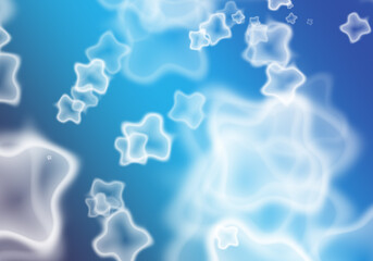 Colorful illustration with gradient. Abstract background.