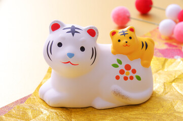 寅年 年賀イメージ