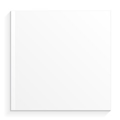 Mockup Blank Cover Of Magazine, Book, Booklet, Brochure. Illustration Isolated On White Background. Mock Up Template Ready For Your Design. Vector EPS10