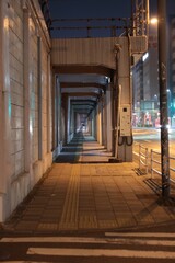 street in the old town in Yokohama