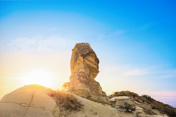 Fototapeta na wymiar Sphinx in Cappadocia