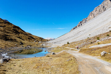 mountain bike excursion in Trela Valley in Valtellina, Italy	