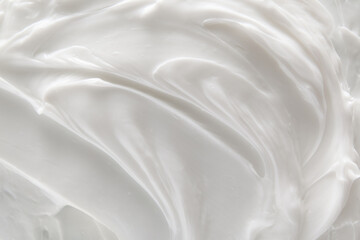 delicate white face cream background