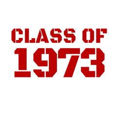 Classic of  1973 All original parts, 1973 birthday typography design