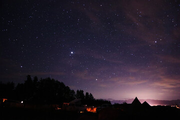 満天の星空