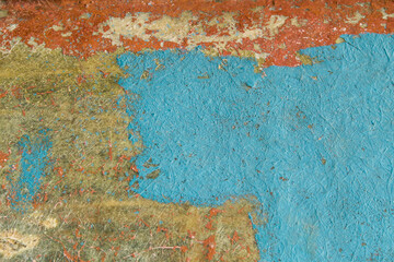 Textures and colors on fiberglass