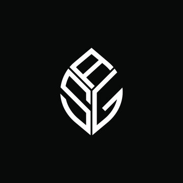 ASG letter logo creative design. ASG unique design
