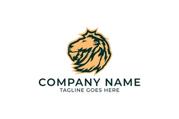 lion logo design, marketing logo design, lion king