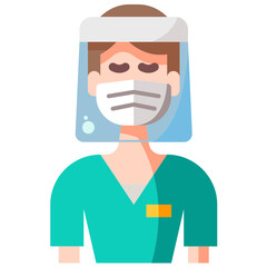 Nurse  flat icon