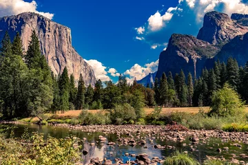 Fotobehang Yosemite valley, Yosemite national park © photogolfer