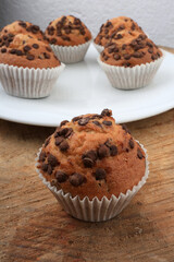 chocolate chip cupcakes for breakfast