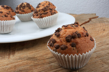 chocolate chip cupcakes for breakfast