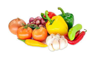 Vegetables and fruits, chili