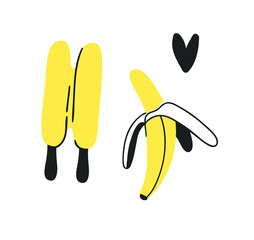 Hand drawn seamless pattern with ice cream. Vector artistic drawing food. Summer fashion illustration
