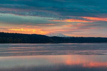 Mt Rainier in the morning 