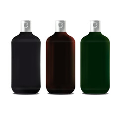 shampoo bottle 3d cosmetic