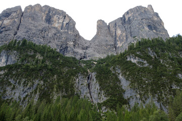 View of Sellaronda near Colfosco - cascate Piscandu'