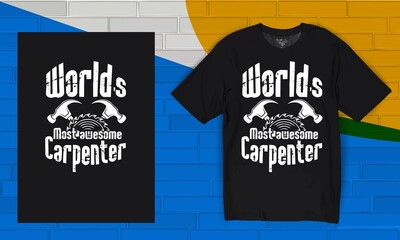 Carpenter T-Shirt Design,T-shirt Design Download,T-Shirt,Dad Carpenter T-Shirt