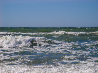 Fototapeta premium Waves in the Baltic Sea