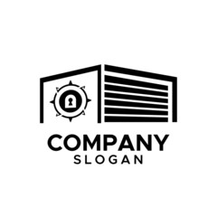 Storage logo design vector inspiration 