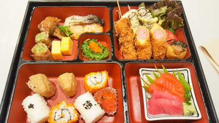 japanese food on the table