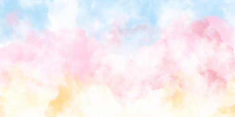 abstract watercolor background with space