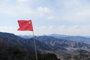 中国 北京 万里の長城の美しい風景