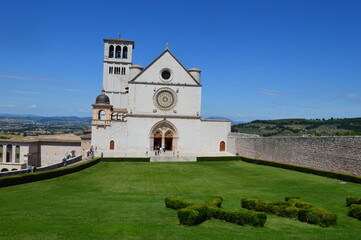 The church San Francesco in Assisi 