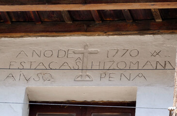 Casas de los Ferrones, San Leonardo de Yagüe. Son dos viviendas, construidas a mediados del siglo...