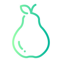 pear gradient icon
