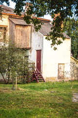 Old courtyards of brick houses