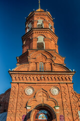 Naklejka premium Church of the Tikhvin Icon of the Mother of God in Kungur.