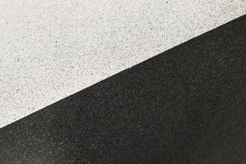 Geometric architectural elements with a modern minimalist facade. abstract urban modern exterior in vibrant color.